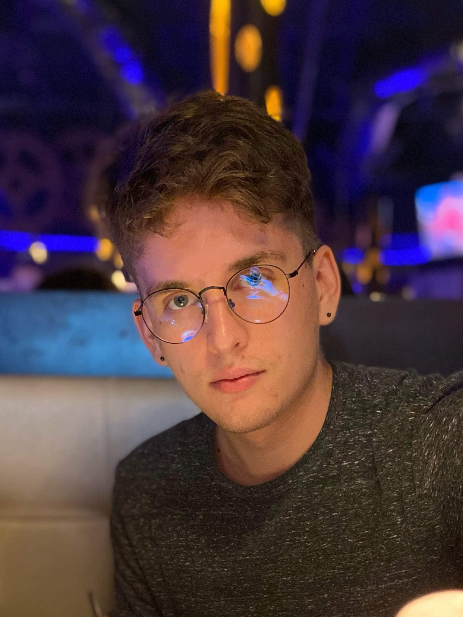 Ph.D. student portrait